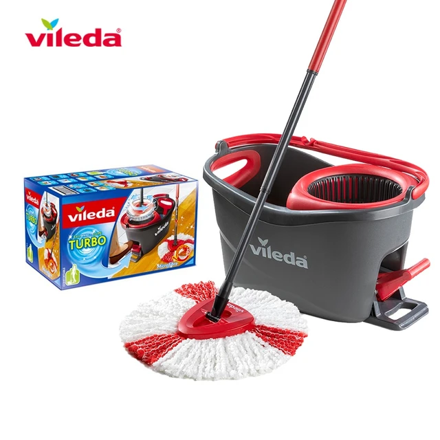 Set Turbo Vileda (Easywring & Clean). Cubo fregar Limpieza hogar cocina  herramientas accesorios hogar, mopa fregona