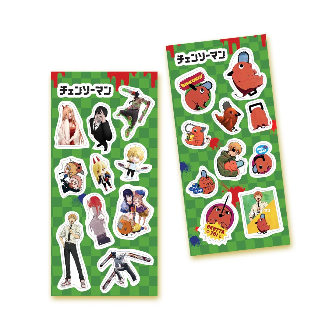 

Anime Chainsaw Man Pochita Denji Makiman Cosplay DIY Adhesive Sticker Paper Sticker Hand Account Diary Decorative Sticker