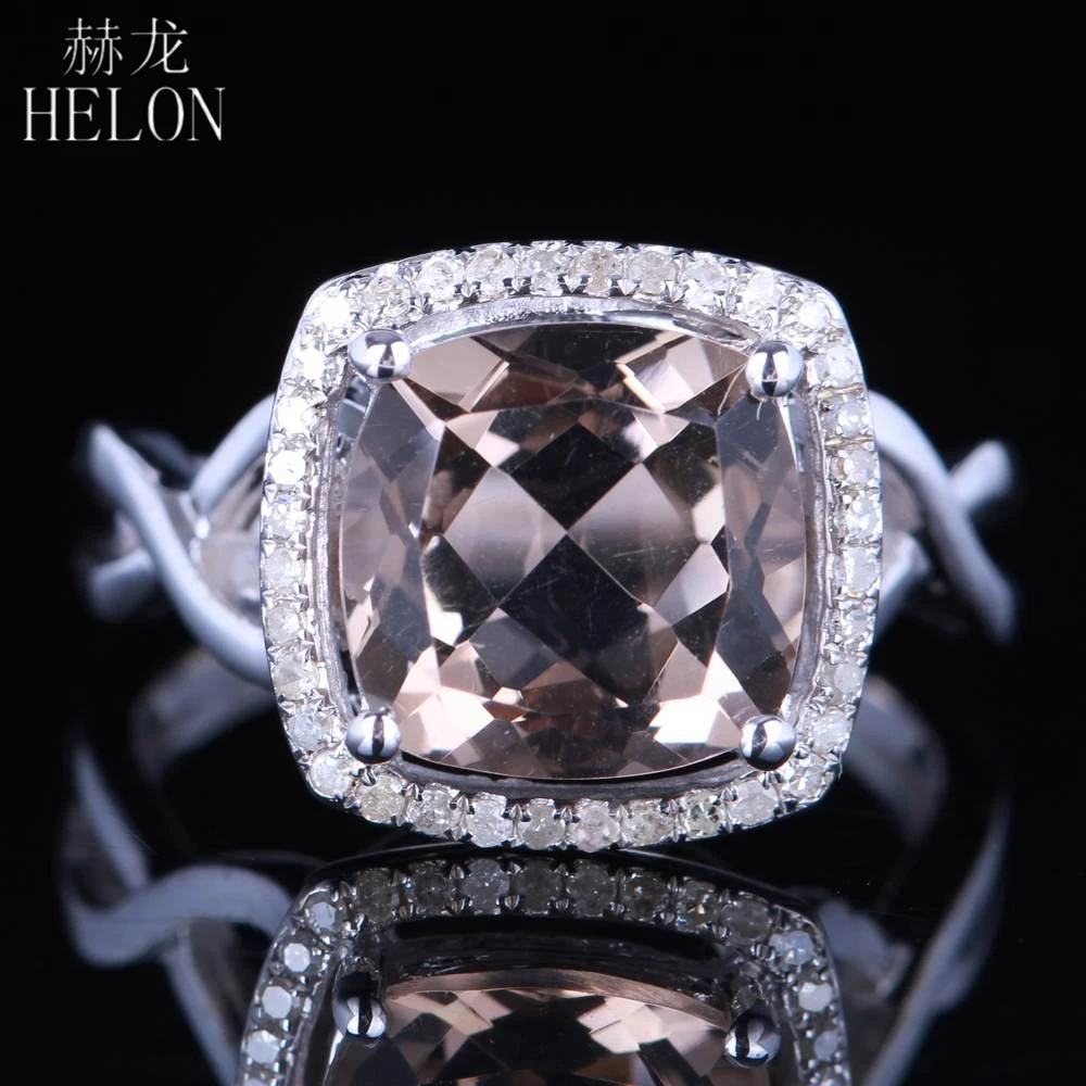 

Кольцо женское из белого золота, 10 мм