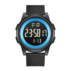 Trendy Unisex Sports Watch with Luminous Display and Multi - Functionality, Ideal for Outdoor and Campus Activities, Available in Various Colors (Blue)