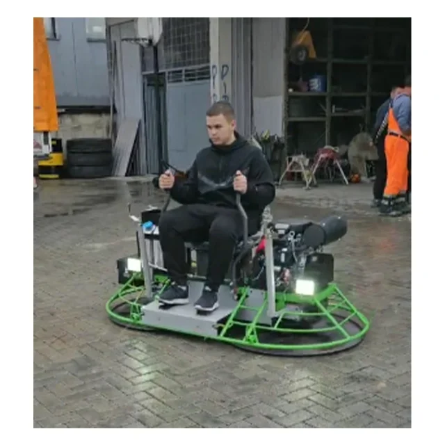 CE certificate Gasoline Concrete Ride on Power Trowel 800MM 1000MM 1200MM Concrete Floor Helicopter Machine