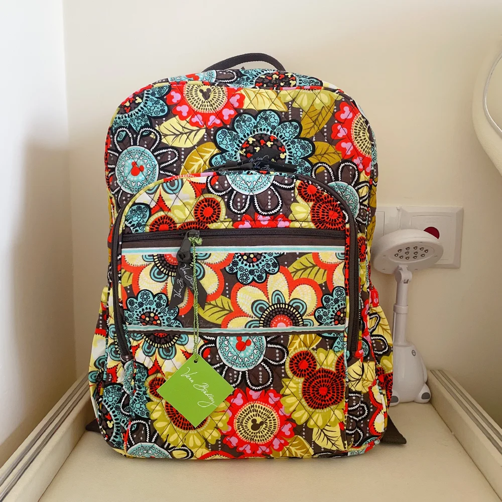 VB New Limited Edition Colorful Multifunctional Book Bag Lightweight Computer Earphone Backpack