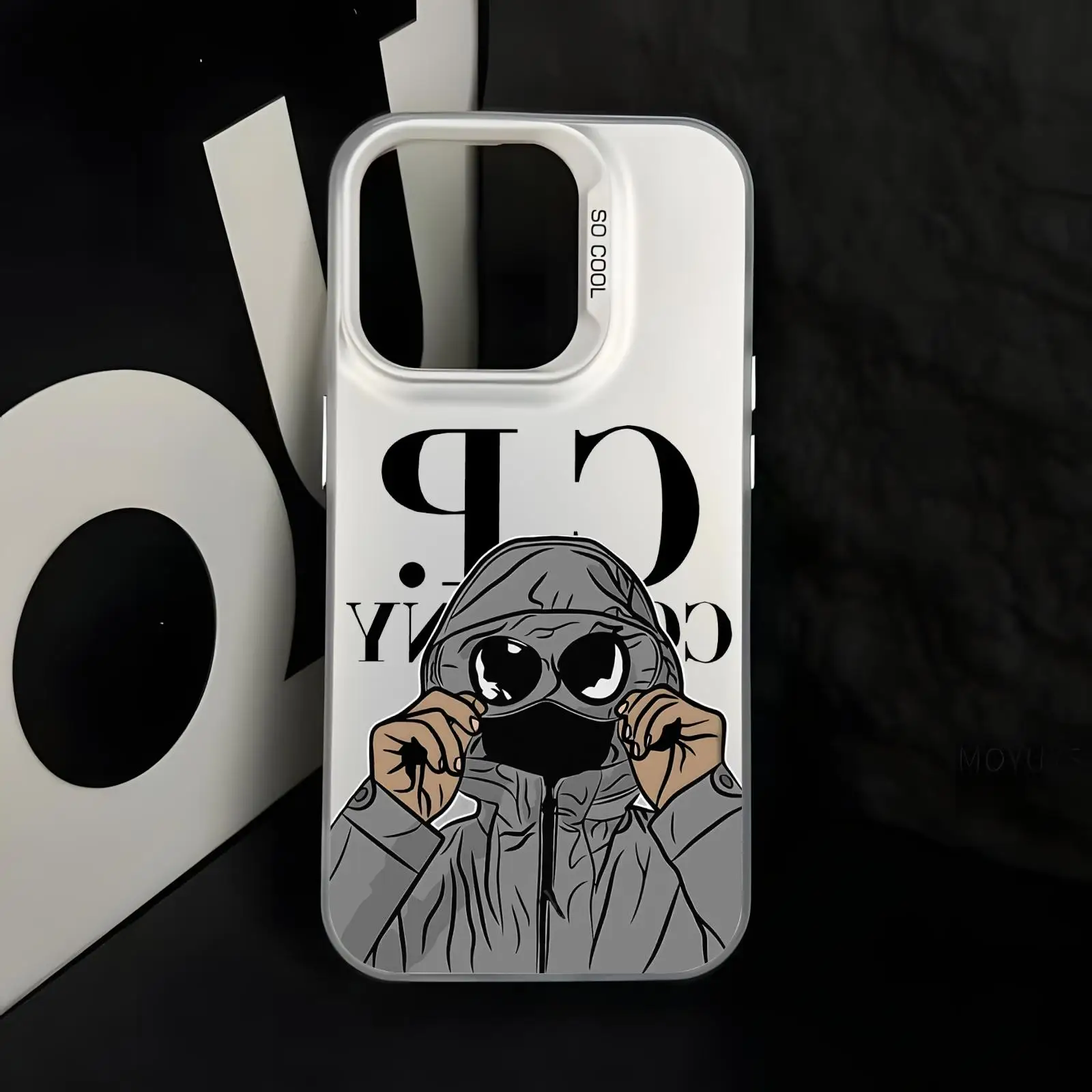Senior Cool Silver IMD Luxury Shockproof Phone Case