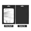 50pcs Colorful Zipper Mylar Bags Visible Window Waterproof Aluminum Foil Plastic Seal Bags Packaging Gift Candy Coffee Bean 4