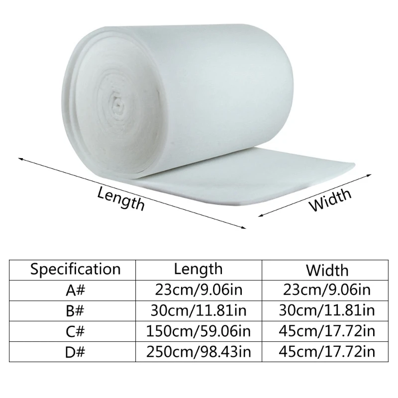 Air Filters Air Conditioner Filter Cotton Sheet Roll