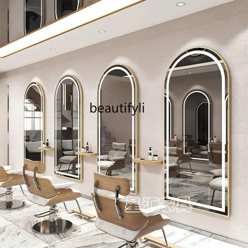 美容室　高級LEDミラー 美容室 高級LEDミラー 鏡 照明