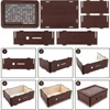 NWooden Piggy Bank Reusable Handmade Money Saving Box with Number 1000/2000/3000/5000/10000 USD Money Storage Box for Boys Girls 5