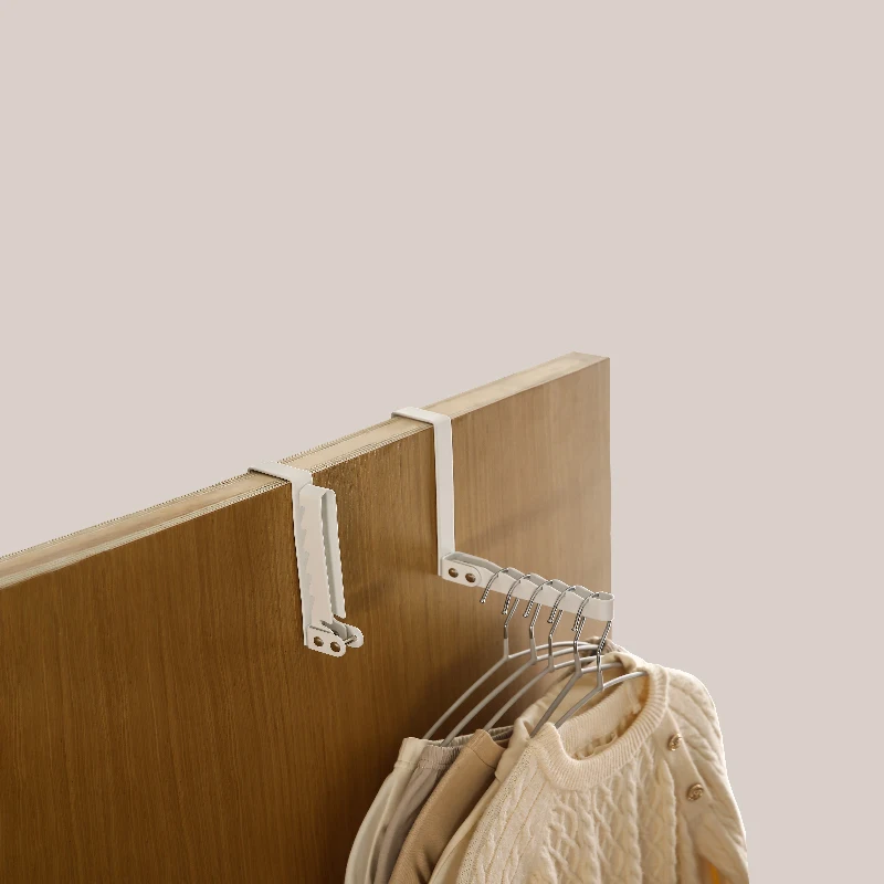 Foldable Storage Rack Behind the Door Foldable Metal Hook On The Door for Clothes Hangers Clothes Storage Hook Hanger Storager storage hook door hook