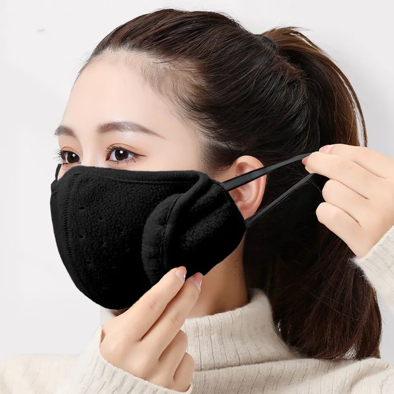 Warm Mask Padded Season Ear Protection Shaker Fleece Men Women Cycling Windproof Cold Breathable 1PC warm earmuffs