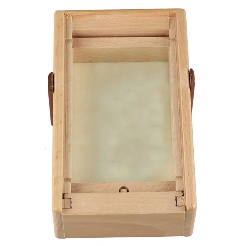

Puzzle Gift Case Box with Secret Compartments, Wooden Money Box to Challenge Puzzles Brain Teasers for Adults