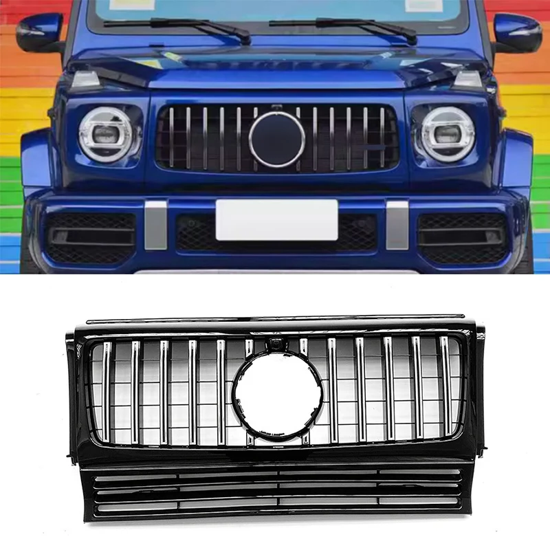 

Front Bumper Grille Grill For Mercedes Benz G Class W463 G350 G500 G550 G63 G65 G55 AMG 1990-2018