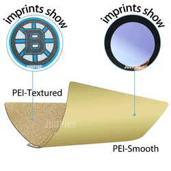 Enhanced Build Plate for 3D Printers - High-Quality PEI Sheet, 257x257mm (Smooth PEI)