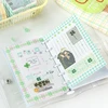 5roll/set Cute Colorful Basis Decoration Tape Planner Handbook DIY Scrapbooking Journal Collage Material Washi Tape 4