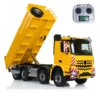In Stock 8x8 Hydraulic RC Dump Truck 1/14 Metal Remote Control Tipper Dumper With Sould Light System 3-speed Transmission Model 2