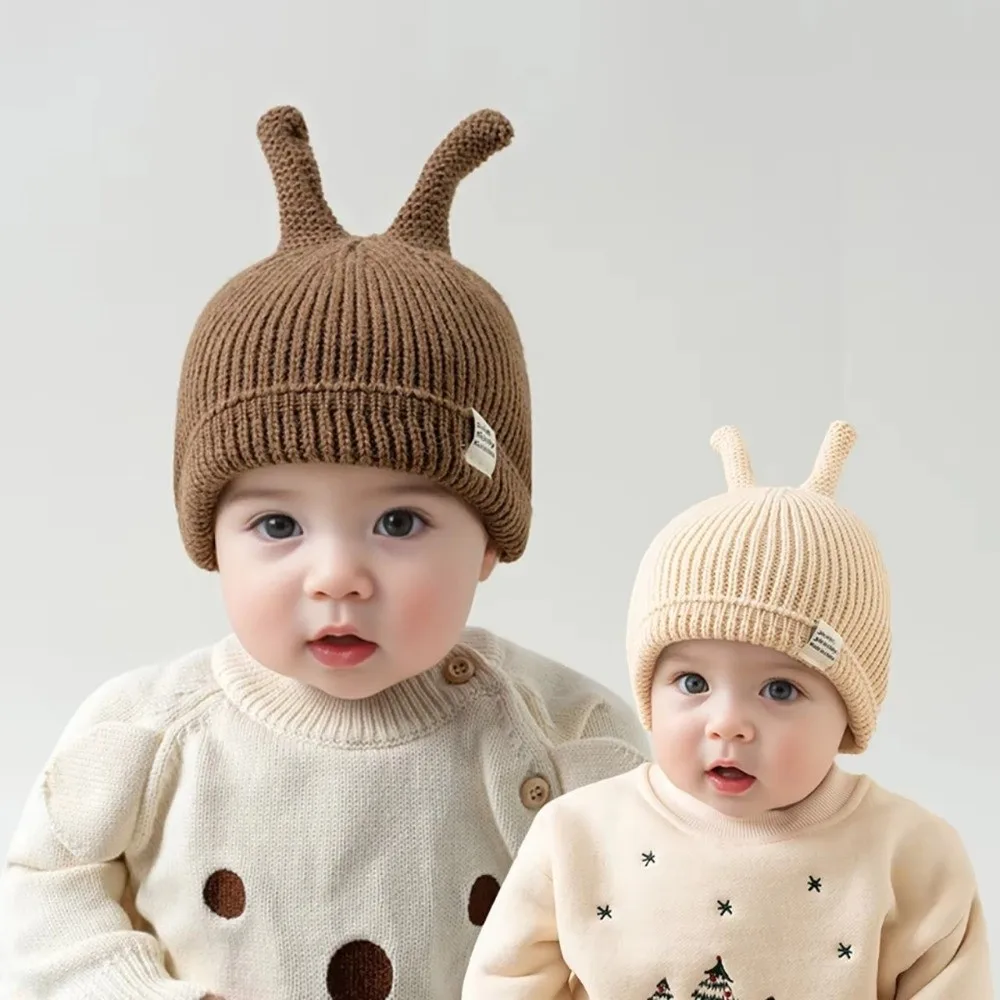Knitted Windproof Hat for Kids Autumn Winter