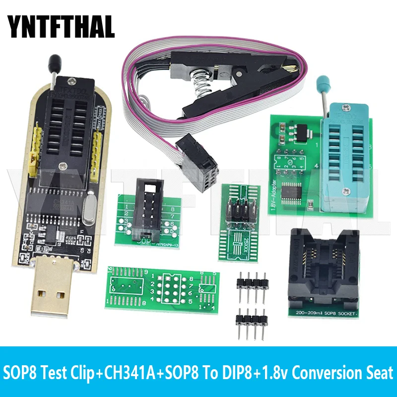 CH341A-24-25-Series-EEPROM-Flash-BIOS-USB-Programmer-Module-SOIC8-SOP8 ...