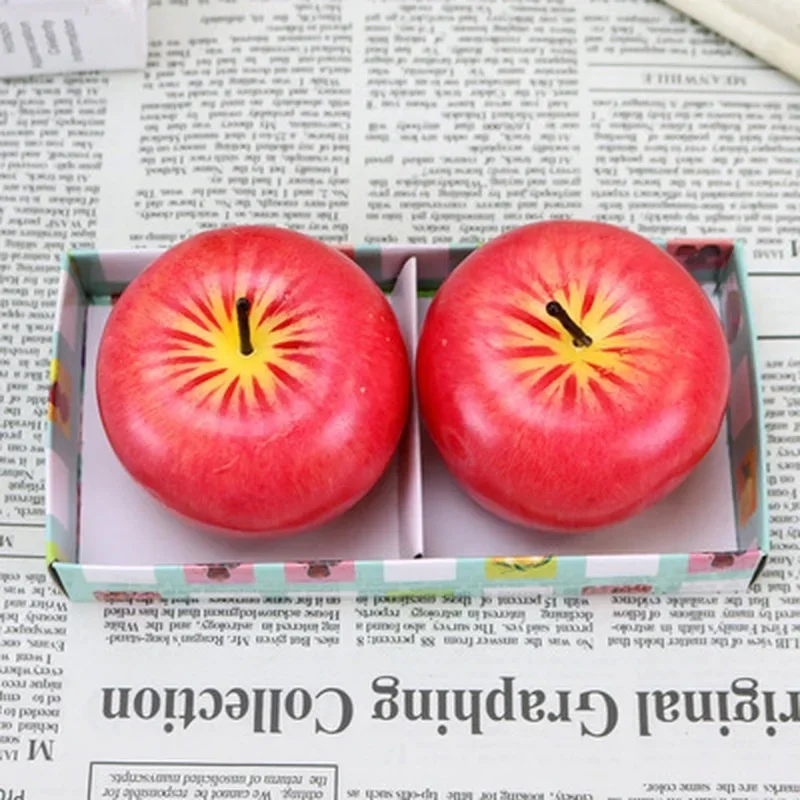 HomeRed Apple ShapeModeling TipsAromatherapy CandleApple DecorationBirthday PartyFruit Candle Decoration