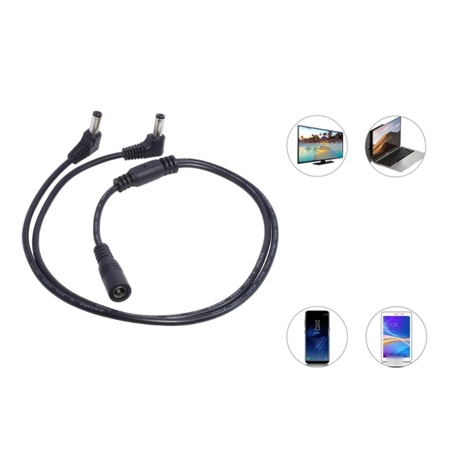 Acquista Striscia LED CCTV Da 12 V CC 1 Femmina A 2 3 4 5 6 Cavo - Foto 2