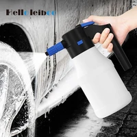 LEIBOO 1.5L Electric Foam Sprayer High Pressure Foaming Pump Sprayer Rechargeable Car Wash Foam Blaster Auto Home Cleaning Tool 1