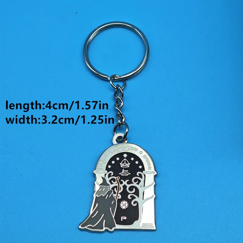 Exquisite Enamel Movie Series Keychain - Unique Accessory and Thoughtful Birthday Gift