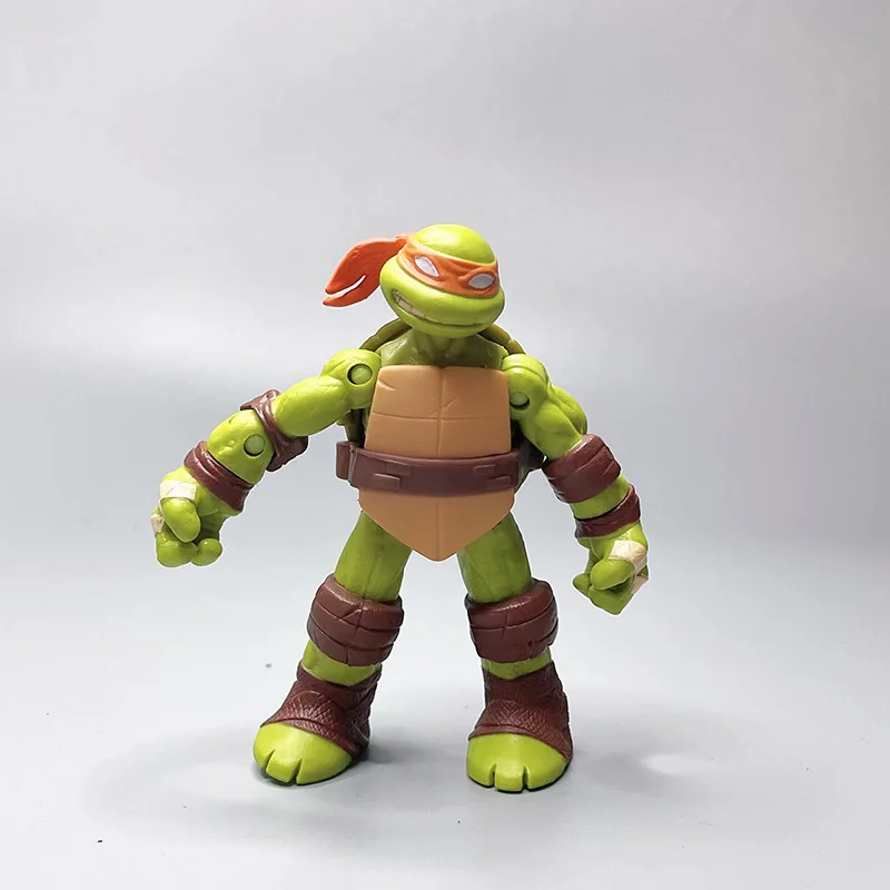 Playmates Teenages Mutant Ninja Turtles Leonardo Raphael Splinter Shredder Joint Movable Doll Anime Villain Figures Model Toys