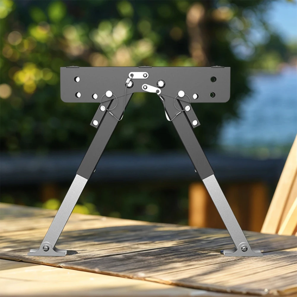 Folding Step Stabilizer Wear Resist Adjustable Pedal Bracket Multi-Purpose Step Board Support Bracket Camping Car Accessory