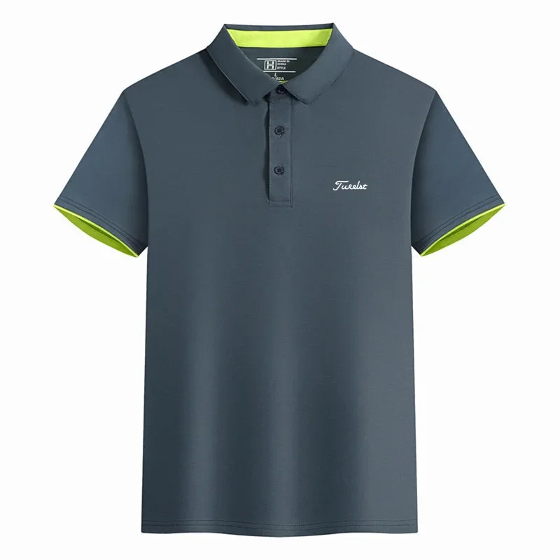 

Golf Brand Men's Tennis Casual T-shirt Korean Luxury Clothing Men's Golf 2024 Summer New Golf Outdoor Sports Polo Top