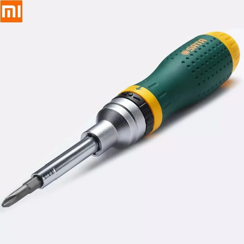 

Xiaomi SATA 19 In 1 Interchangable Ratchet Screwdriver Set Two-way Ratchet Multi-function Screw Driver Tool For Repairing