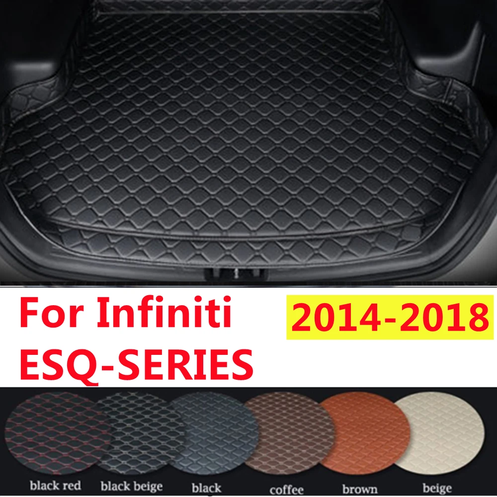 

SJ Высокая сторона любую погоду на заказ подходит для Infiniti ESQ-SERIES 14-2018 автомобильный коврик для багажника автомобильные аксессуары задний грузовой лайнер крышка ковра