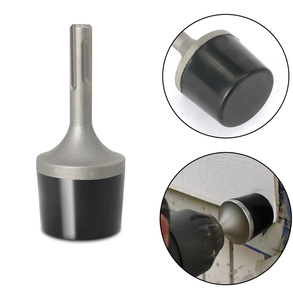 

1pc Rubber Electric Hammer SDS-PLUS Shank For Electric Hammer For Automotive Sheet Knocking Flat Iron Power Tool Accessories