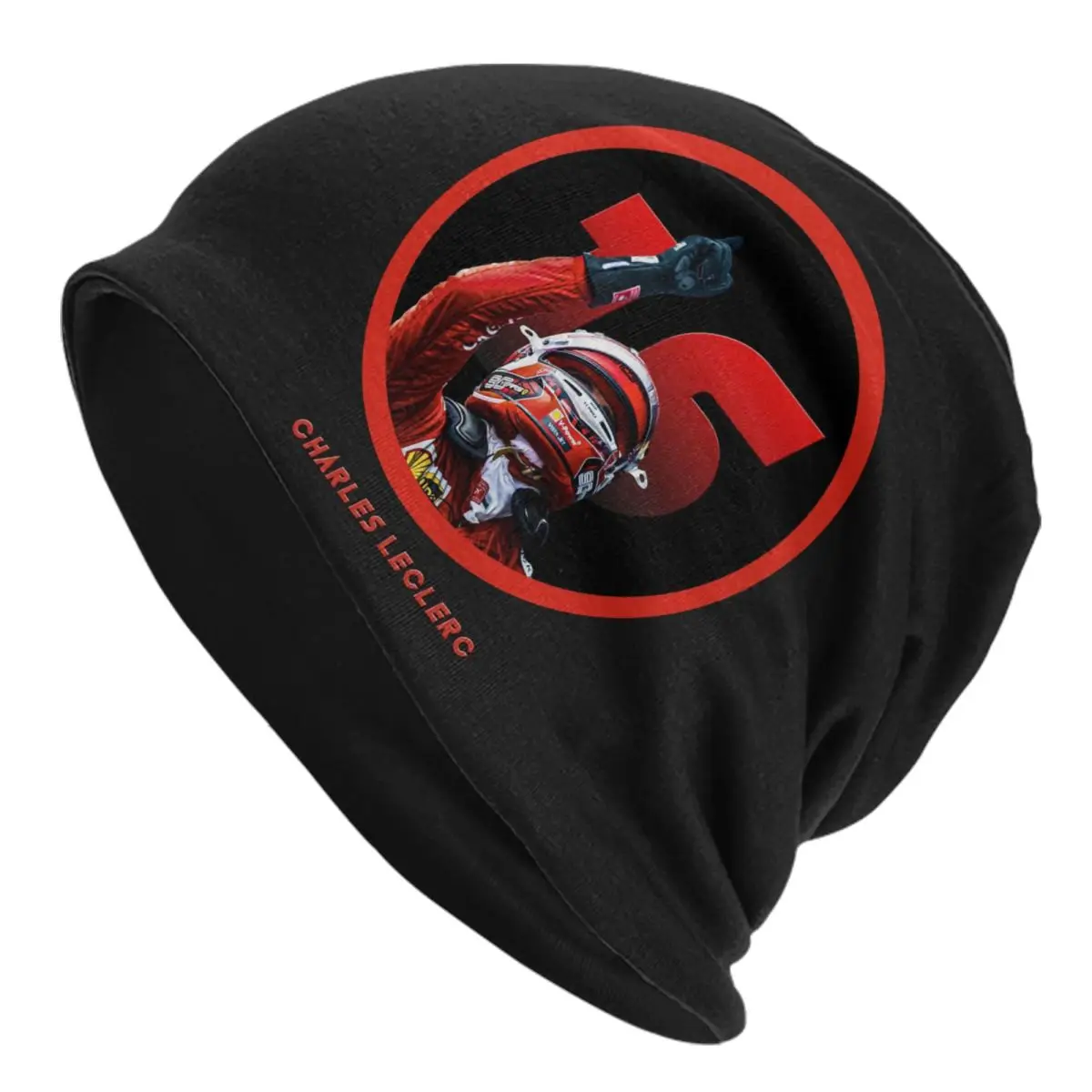 

Charles Leclerc Motorsports Racing Bonnet Hats Fashion Knitting Hat For Men Women Warm Winter Skullies Beanies Caps