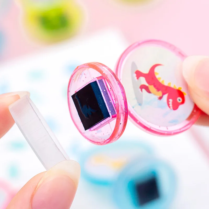 Children's Stamps Cartoon Cute Dinosaur Animals Kids DIY Scrapbooking 10pcs Kids Stamp Stamps Scrapbooking Bonus Toys