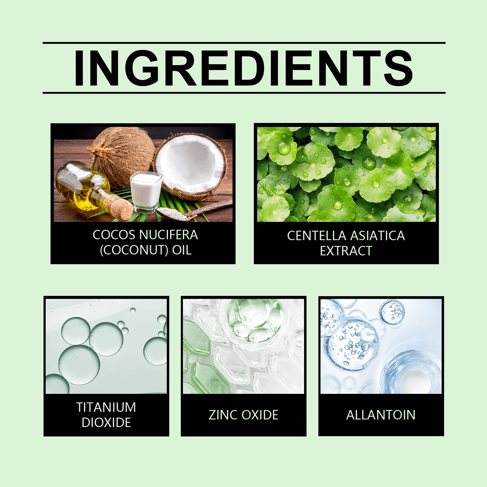 EELHOE centella asiatica protective cream summer UV isolation refreshing non-sticky moisturizing protective cream