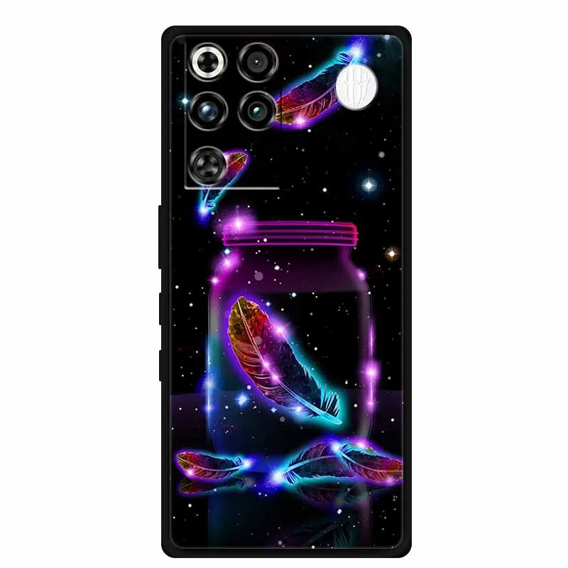 Sleek Black Silicone TPU Phone Case - Durable and Soft Back Cover