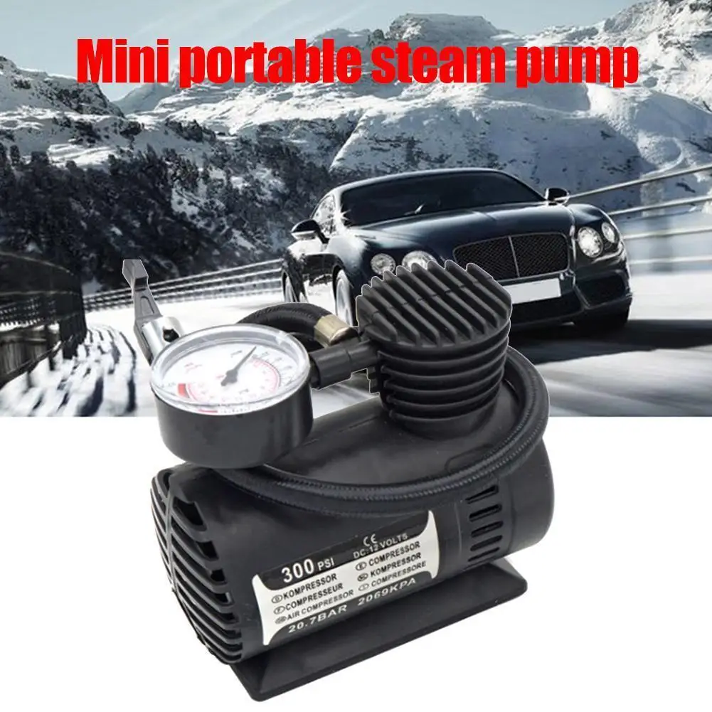 Bomba De Aire Coche Compresor Portatil Auto 12v 15a Automóvil 140psi -  Inflatable Pump - AliExpress