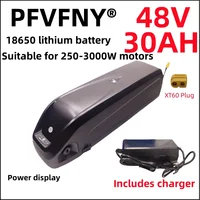 Air fast transportation New Full Capacity Power 18650 Hailong Battery 36V48V52V 30AH Lithium Battery Pack Suitable for 250-3000W 1