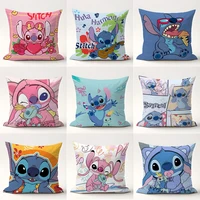 1pcs Interstellar Baby Stitch Anqi Pillow Cover Living room Sofa Cushion Cover Room Bed Pillow Cover Bedroom Home Decoration 1