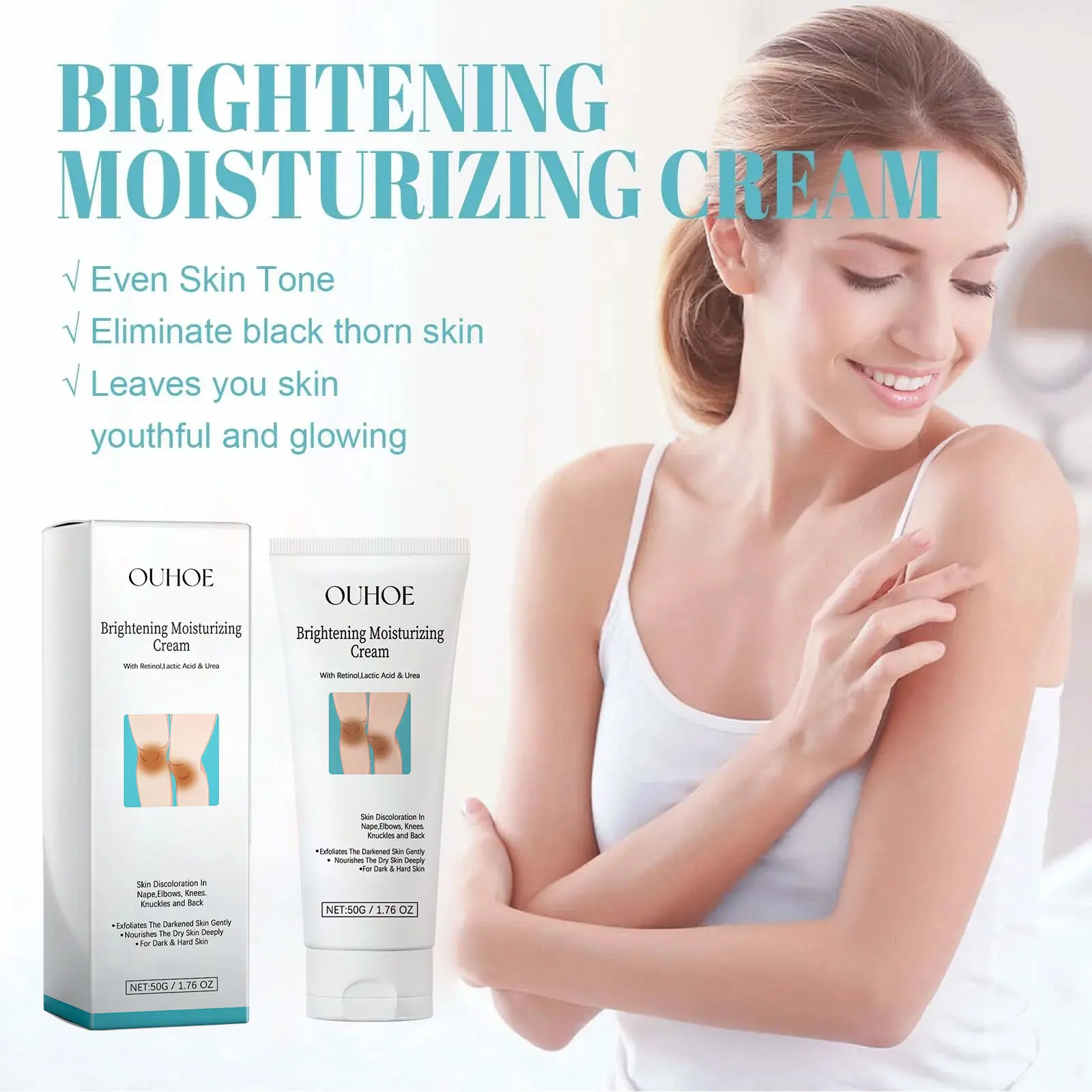 Body Whiten-ing Cream for Dark Skin Private Part Remove Melanin Pigmentation Bleach Brighten Acanthosis Nigricans Therapy Lotion 3
