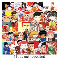 Cartoon Anime Slam Dunk Master Graffiti Waterproof Stickers - 57pcs Decorative Set (57pcs - 111)