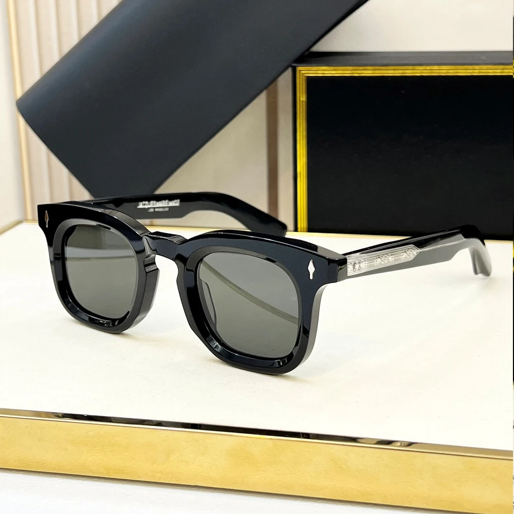 

Luxury DEVAUX Sunglasses For Men Women Round Acetate Brand High Quality Handmade Retro Designer Outdoor Fashion UV400 Eyeglasses