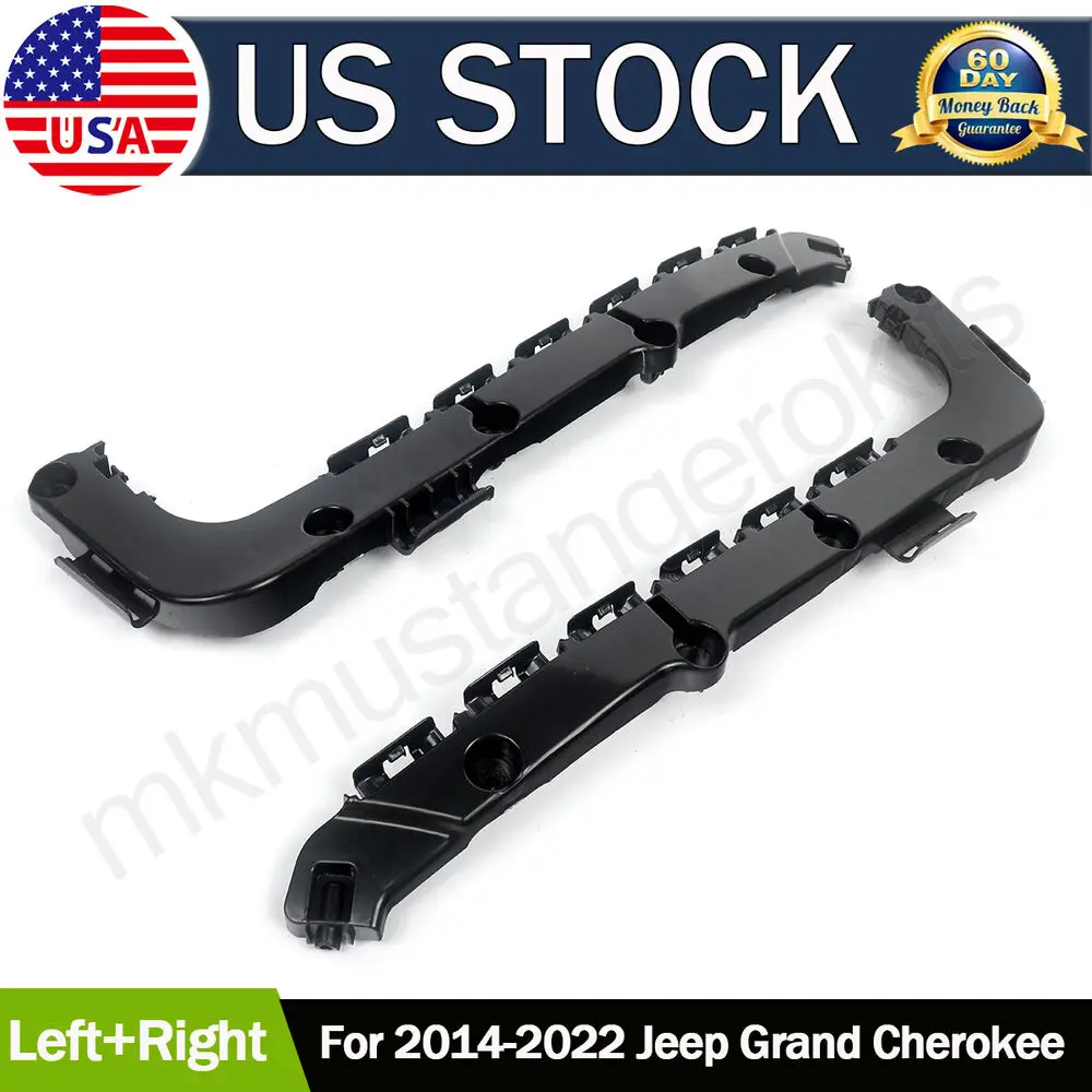 

Подходит для Jeep Grand Cherokee 2014-2022 левый и правый черный фиксатор заднего бампера комплект из 2 предметов 55079223AH; 55079222AI