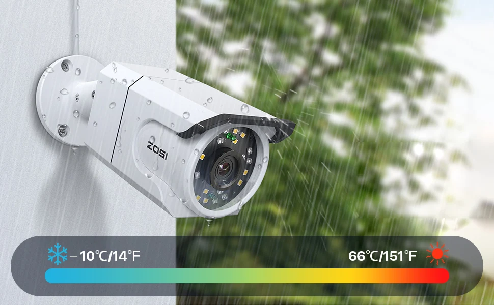 ZOSI 4K POE Security Surveillance Camera System Kit AI Face Detection Color Night Vision 8MP IP Camera CCTV Video 8CH NVR Set