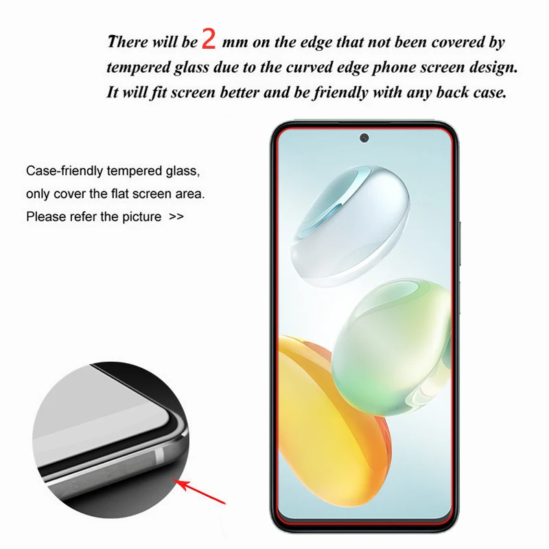 Holilo Per Honor 200 Pro Vetro Temperato + Fotocamera Posteriore Protector[2 +2 Pezzi],9H Durezza ai Graffi Resistente Vetro Temperato Membrana, Senza Bolle HD Protezione Dcrran Camera Film