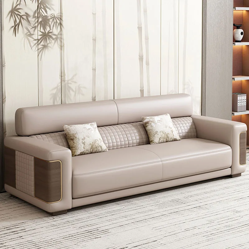 Sleeper Office Sofas Chaise Lounge Accent Individual Luxury Nordic Leather Office Sofas Sectional Bureau Meuble Furniture