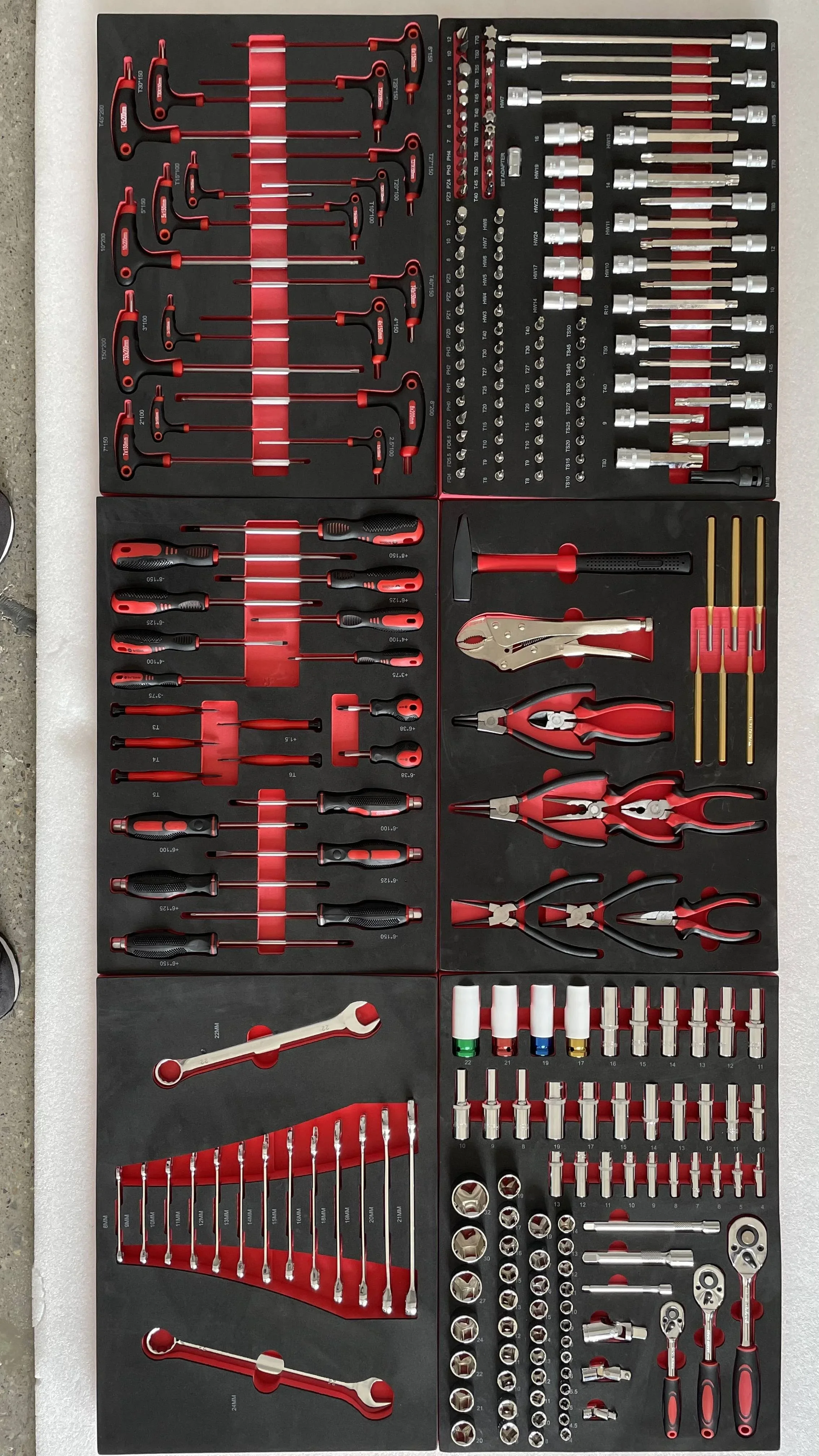 YyhcTool Box258 Pcs Professional Chrome Vanadium Mechanical Tool Set Box For Auto Repair Herramientas General 2