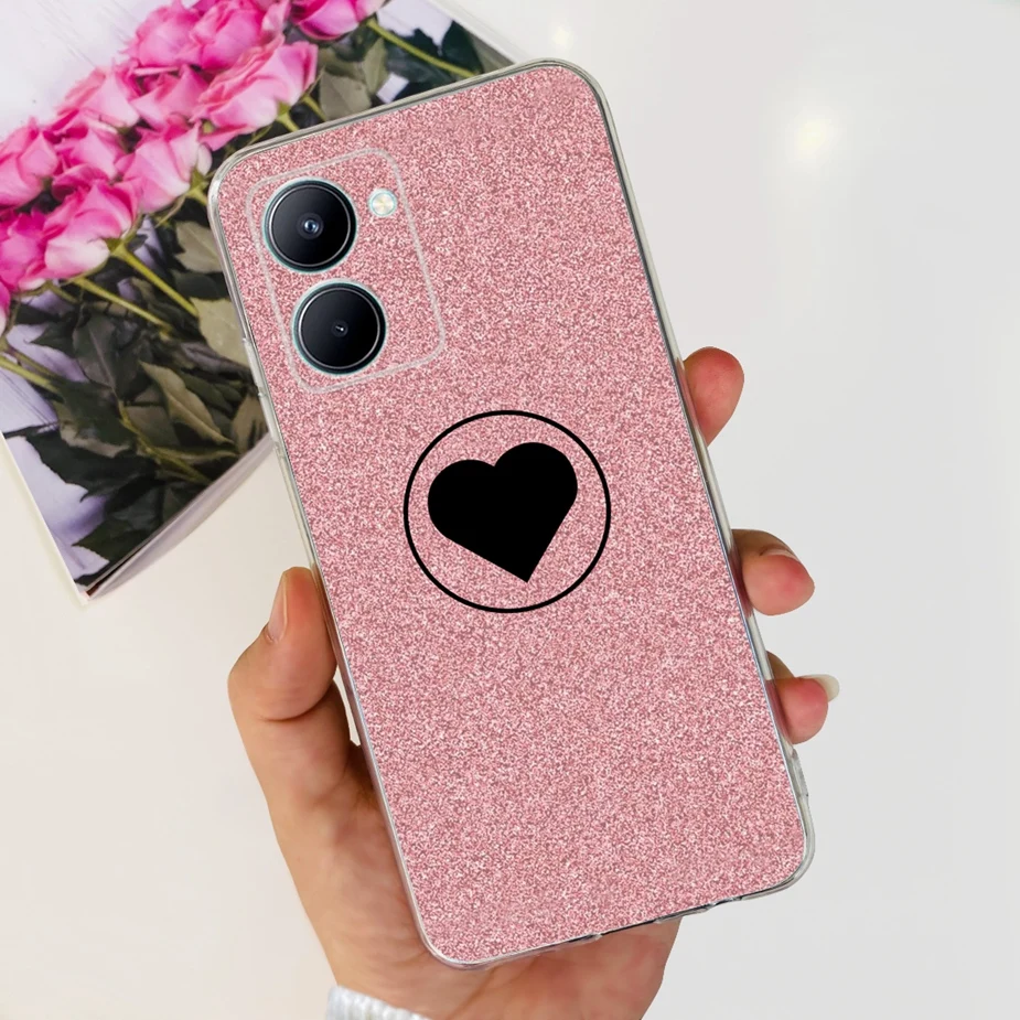 Stylish Painted Soft Silicone Back Cover – 6.5'' Phone Case