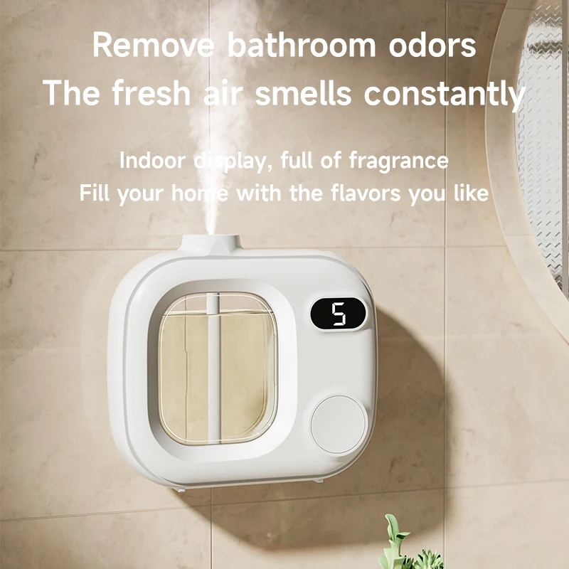 Automatic Aromatherapy Diffuser Air Freshener Deodorant Spray For Family Bedroom Toilet - Fragrance Sprayer Machine_voghion.com