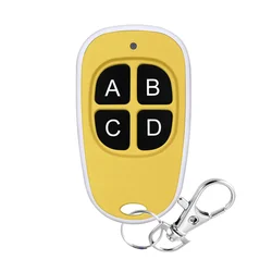 Universal Remote Control Key Duplicator for Garage Doors & Gates (10-Pack) (10pcs yellow)