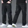 Man Jeans Big Size High Stretch Denim Fabric Large Size Pants for Fat People 45-150kg Jeans Hombre Wide Leg Jeans Pantalon Homme 6