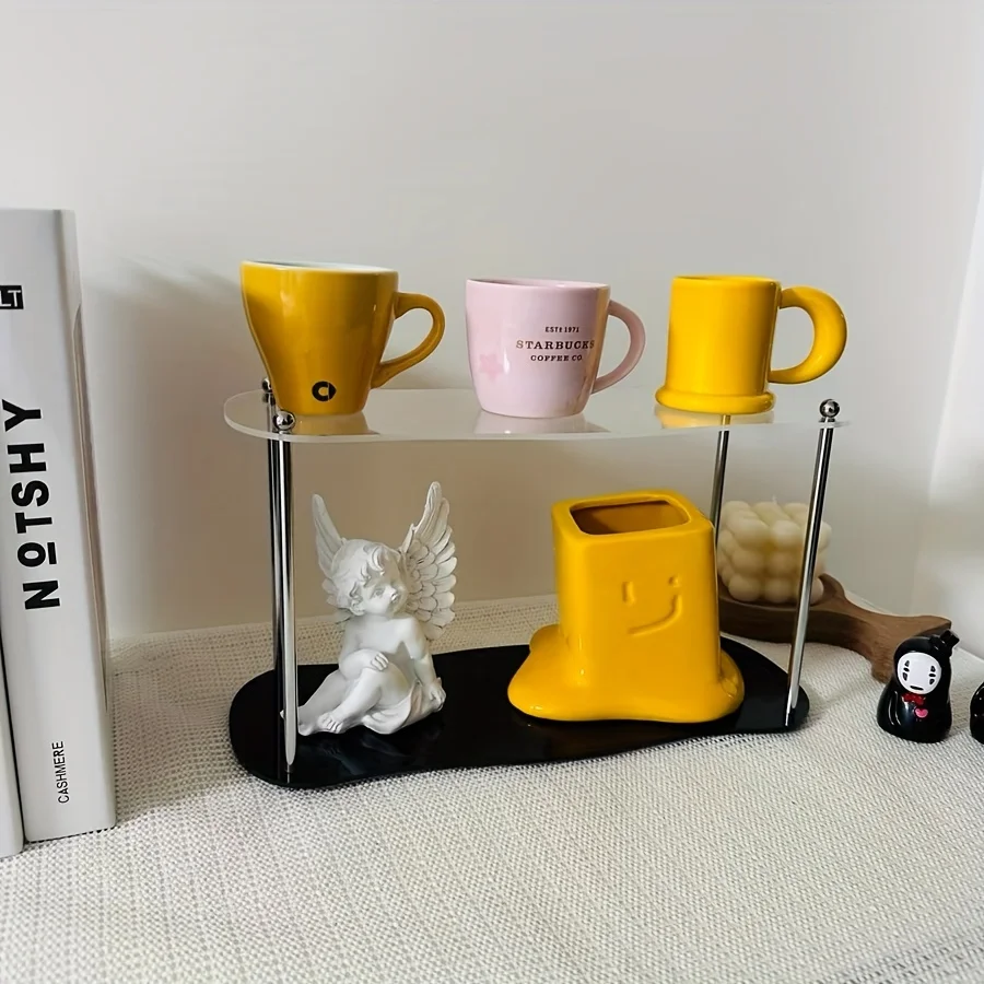 2-Tier Acrylic Display Shelf 5